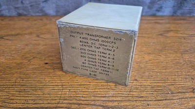 E. H. Scott SLRM Tube Audio Output Transformer 5214 Vintage