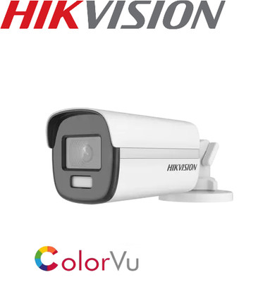 Hikvision 3K 5MP ColorVu POC Bullet CCTV Full HD Kamera DS-2CE12KF3T-E (2,8mm) 40m