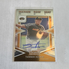 Panini 2020 Elite Extra Edition Tanner Houck College Ticket Auto Missouri CT-TH