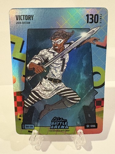 2026 Bo Jackson Battle Arena Victory 80's Rad Battlefoil Victor Wembanyama