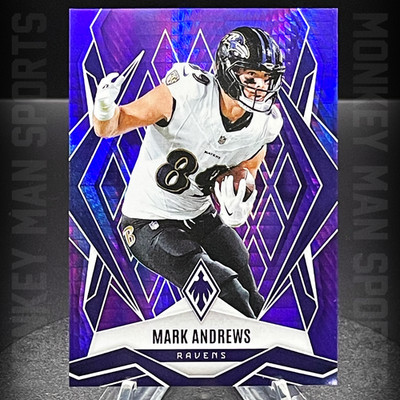 2025 Phoenix - Mark Andrews #/249 - #59 PURPLE HYPER PRIZM COLOR MATCH RAVENS