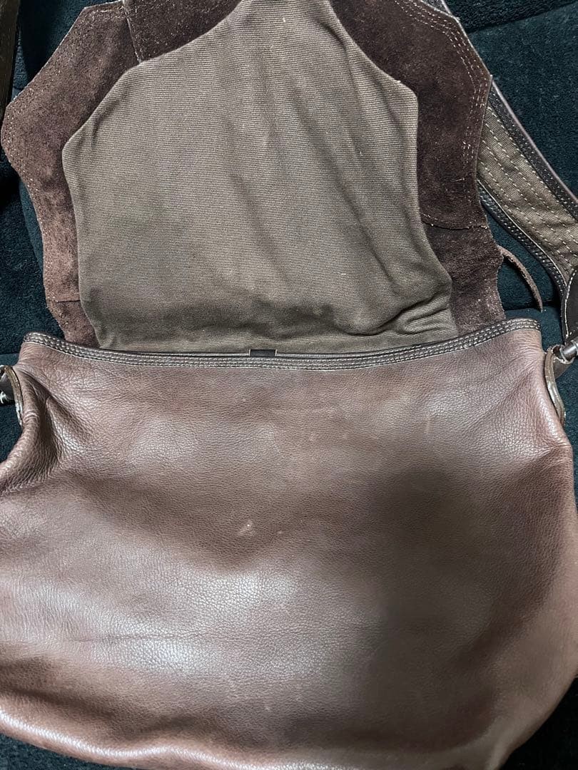 Rare 2000s Python Leather GoA Stone Bag Archive U… - image 3