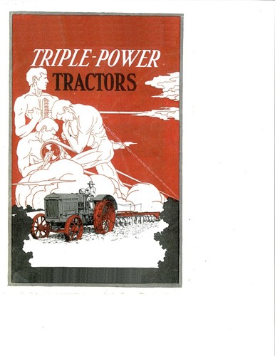 Tractores de triple potencia IHC McCormick-Deering 10-20 15-30 folleto regular Farmall - Imagen 13 de 14
