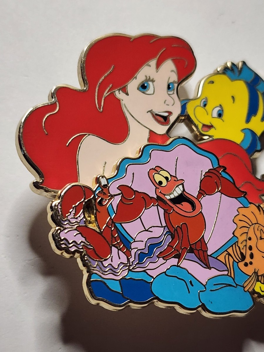 【LE400】リトルマーメイド フランダー ピンバッジ PTD LE400】リトルマーメイド フランダー ピンバッジ PTD LE400
