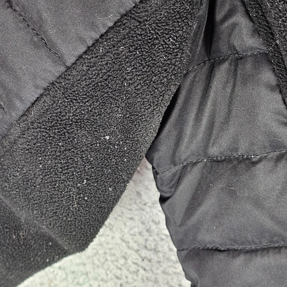 Lauren Ralph Lauren Active Jacket Womens Large Puffer Fleece Full Zip Coat Parka - Image 3 of 4