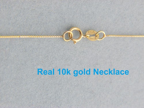 10k Gold 0.55mm Italian box Chain 