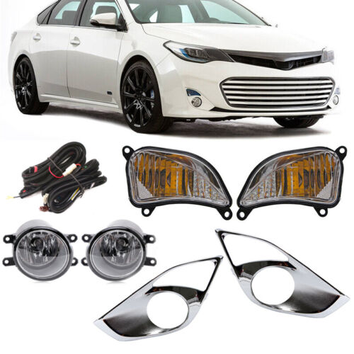 For Toyota Avalon 2013-2015 Front Fog Lamp + Turn Signal Lights + Lamp cover Set - Foto 1 di 10