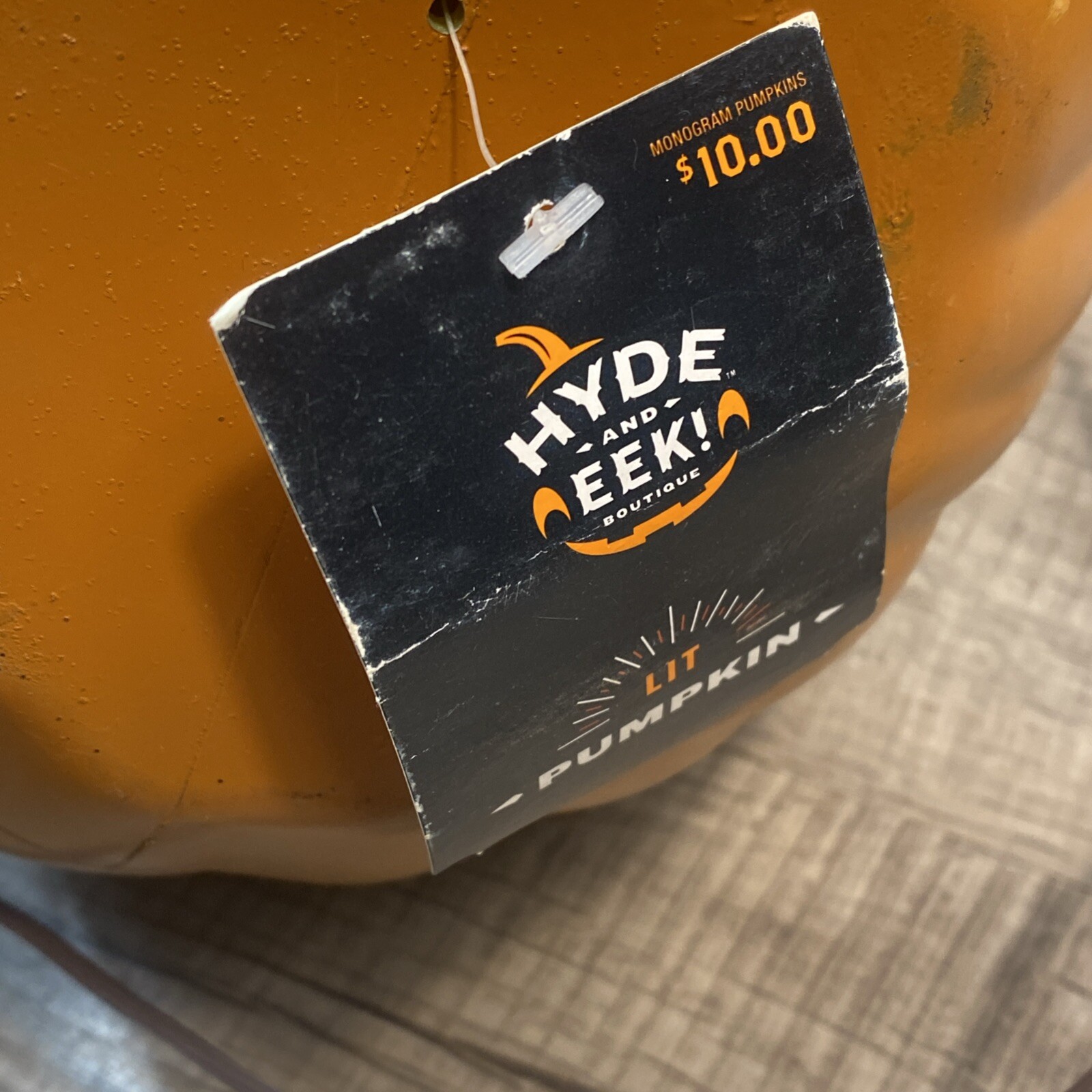 2018 Target | Hyde and Eek! Boutique | Lit Pumpkin | Light up Pumpkin with BOO