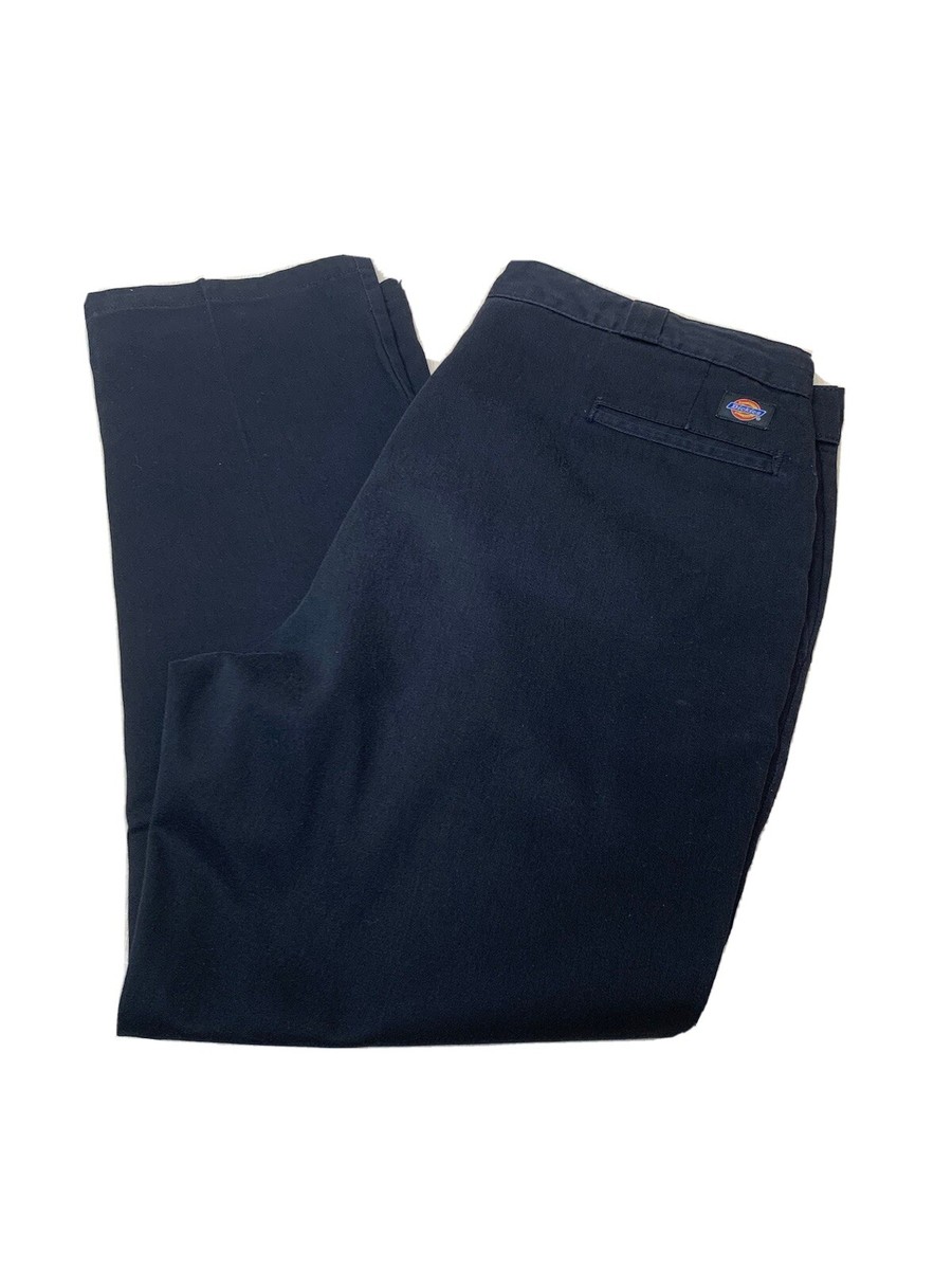 Dickies Men's Original Fit Workwear Black Work Pants 44x32