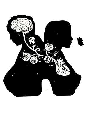 Mind Heart Body Soul Connection Love Sticker Decal