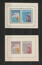 ALBANIE - LOT 8 - ANNEE : 1962 - YT : BF 6E DENTELE ET NON DENTELE - NEUF**