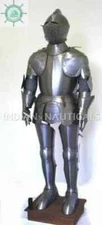 Medieval Knight Wearable Suit Of Crusader Combat Full Body Armour Home Decor