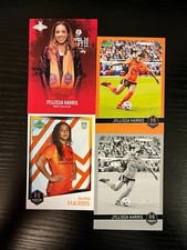 Jyllissa Harris rookie card RC + draft day, black white stars of nwsl 2023