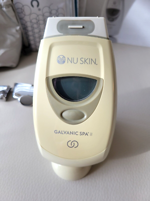 Nu Skin ageLOC Galvanic Spa Facial System II with English and