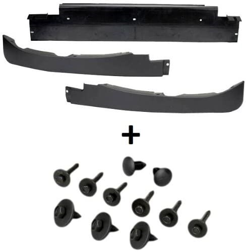 C6 Corvette Front Lower Spoiler 3 Piece Kit Includes Mount Hardware All 05 - 13 - Picture 2 of 6