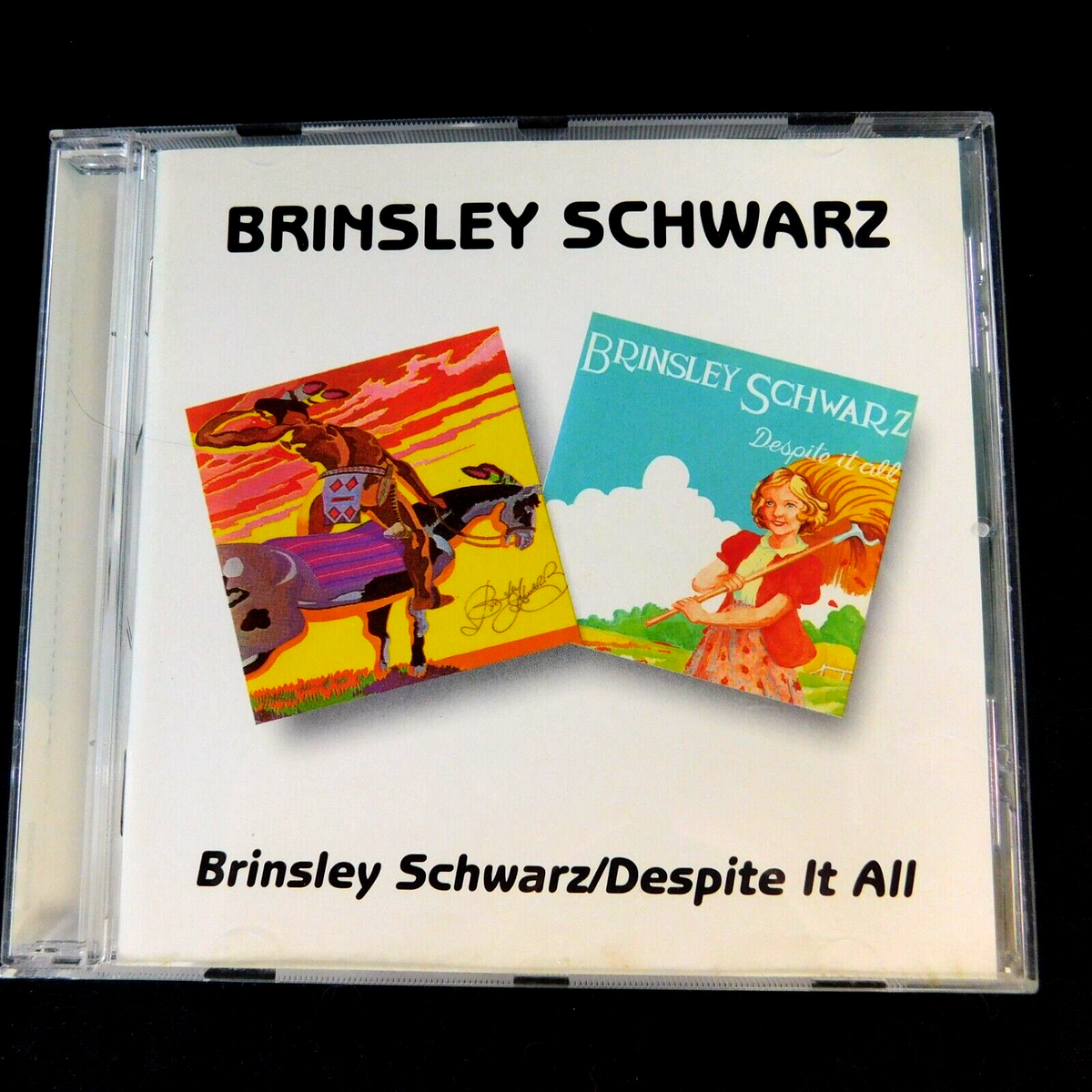 Brinsley Schwarz Self Titled / Despite It All 2 LP on 1 CD IMPORT
