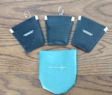4  McDONNELL DOUGLAS SALESMAN COIN HOLDERS PURSE POUCH KEYCHAIN