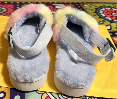 Koolaburra by UGG Womens Sz 10 Adjustable Slide Sandals Fuzz  display picture 3