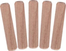 120x Holzdübel Möbeldübel Dübel aus Buche Ø 10 mm / L 40 mm