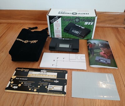 Tempo Trainer 911 Advanced Analyzer AGT Golf Swing Tempor Training Aids VTG