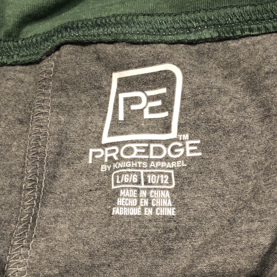 Pantalones Michigan State Spartans Juveniles Grandes Gris Verde Fútbol ProEdge Niñas Niños Foto 4 de 4