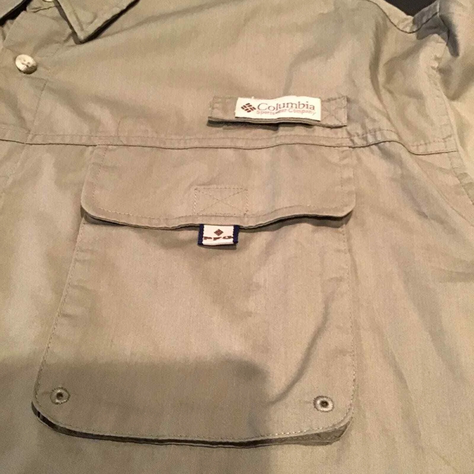 NWOT Columbia Sportswear Performance Fishing Gear Shirt Green Size L - product detail image 4