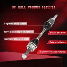 Front Left CV Axle Shaft For Chevrolet Sonic 1.8L  Auto trans 2012-2017 2013 US