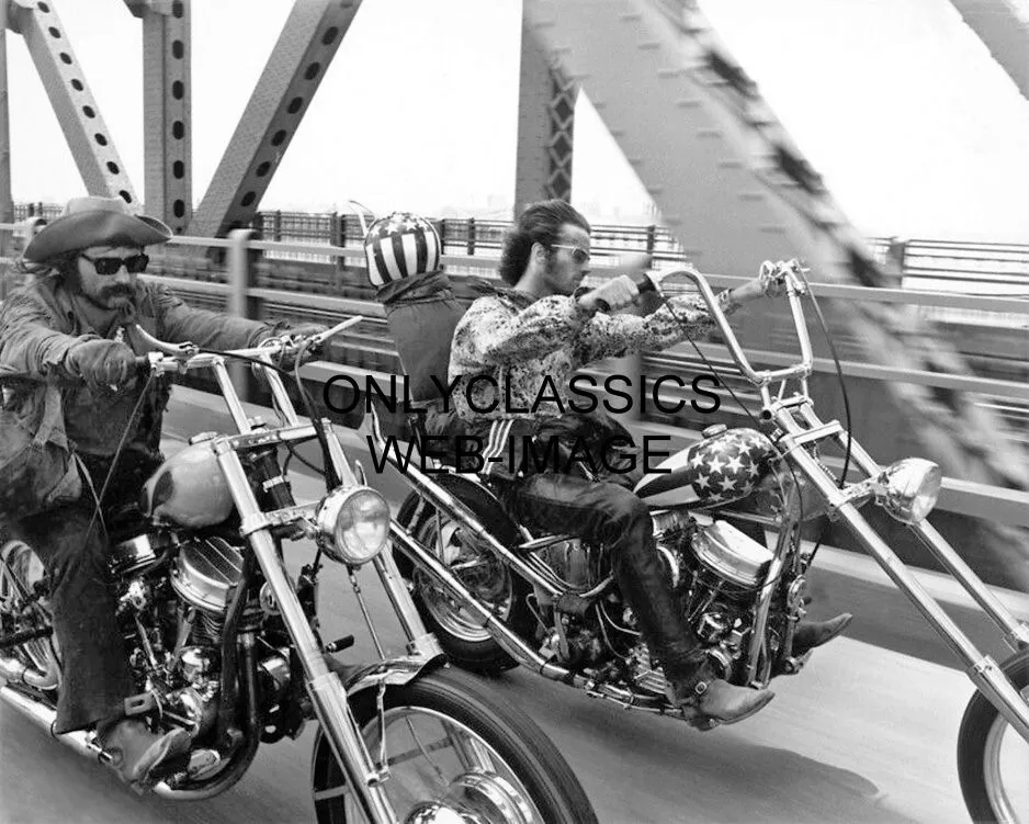 EASY RIDER HARLEY DAVIDSON MOTORCYCLE CHOPPERS PHOTO PETER FONDA DENNIS HOPPER