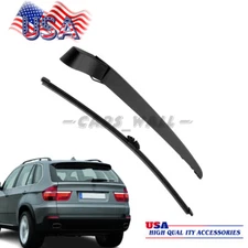 Rear Wiper Blade and Arm for BMW X5 E70 2007-2013 Back Windshield Wiper