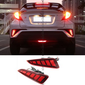 For Toyota CHR C-HR 2016-2020 Red LED Rear Bumper Turn Signal Stop Brake Lights | eBay