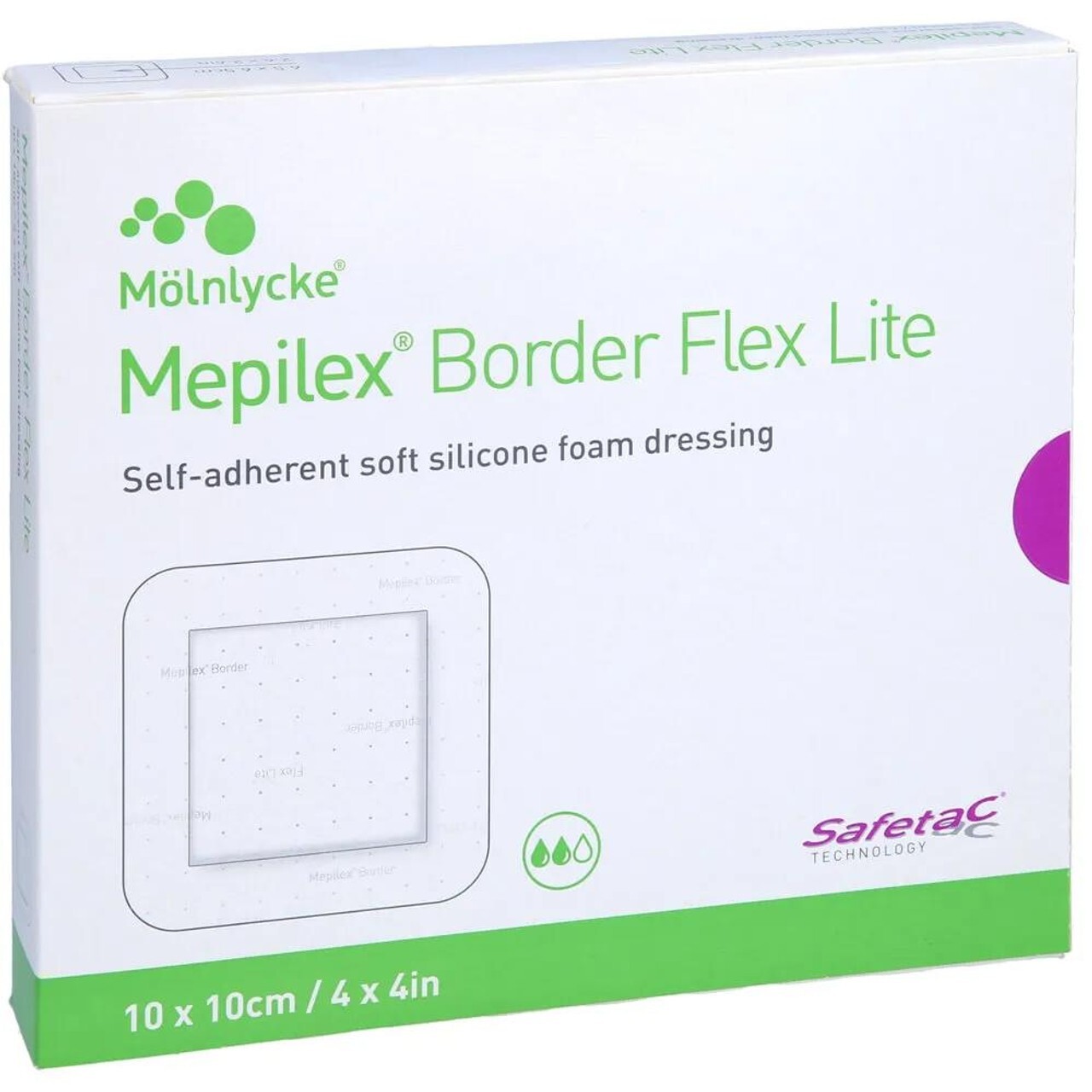 Mepilex Border Comfort Dressings 10cm X 10cm, 5 Dressings eBay