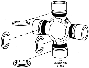 5-7166X Dana 30 / 44 Axle Ujoint 1350 Series Jeep Wrangler & Rubicon 68145053AA - Bild 4 von 4
