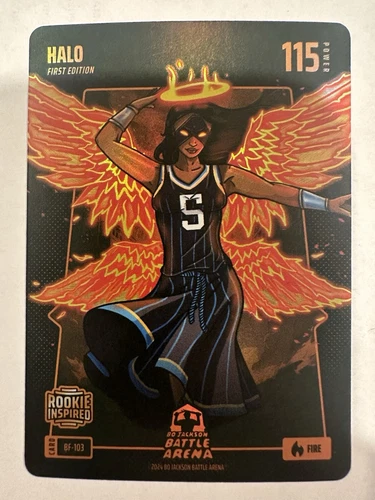 ANGEL REESE Halo 2024 Bo Jackson Battle Arena BATTLEFOIL Fire Rookie Inspired