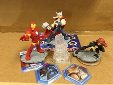 NEW Disney Infinity 2.0 MARVEL SUPER HEROES THOR,BLACK WIDOW IRON MAN FIGURES