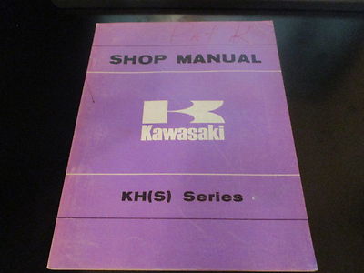 Kawasaki OEM Service Shop Manual 72-75 S1 76 KH400 KH250 72-73 S3