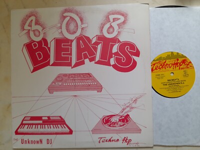 THE UNKNOWN D.J. 8-0-8 BEATS *80s US TECHNO HOP RECORDS VINYL MAXI*