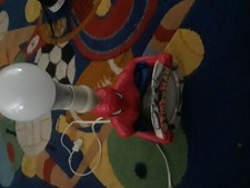 Marvel Spiderman Kids Bedroom Table Photo Lamp non-working 
