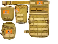 Field Hip/Thigh Quiver with Pocket and Pouch Camo 