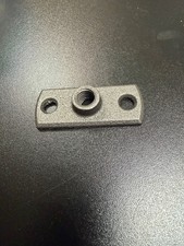 99 Black Malleable Iron Female M10 Backplate Use Munson Ring Pipe Clips