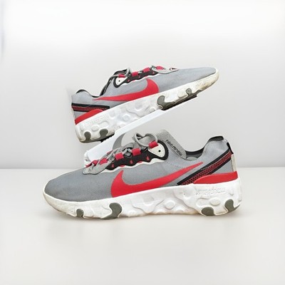 Nike React Element 55 Turnschuhe - Grau & Rot