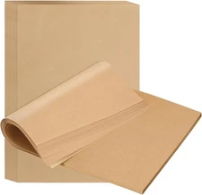 (Free Duty Tax) BYKITCHEN 9 x 13 Inch Parchment Paper Sheets, Non-Stick Prec