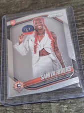 2025 Panini Prizm WNBA - Rookie Variation Saniya Rivers #150 (RC)