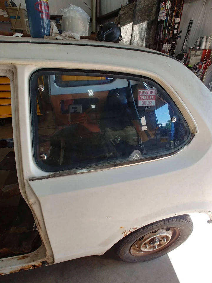 Cuarto de cristal ventanas, Drv y Psgr, 1973-1979 Honda Civic CVCC 1200 1500 Foto 2 de 4