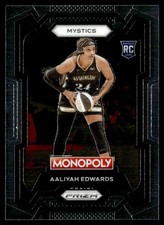 2024-25 Panini Prizm Monopoly WNBA Aaliyah Edwards Rookie Washington Mystics #13