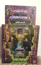 2023 MATTEL TURTLES OF GRAYSKULL TMNT MOTU MER-MAN ACTION FIGURE MOC MISB