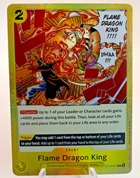 Flame Dragon King ST13-017 (Ultra Deck: The Three Brothers) Foil