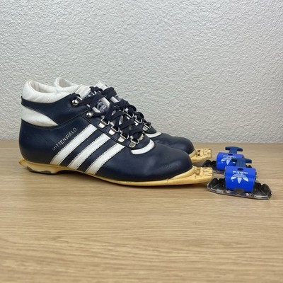 VTG Adidas Mittenwald Cross Country Ski Boots Made In Yugoslavia