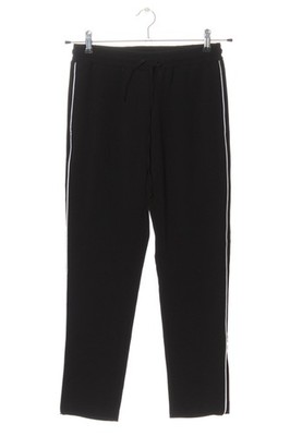 TIGHA Stoffhose Damen Hose Gr. DE 34 schwarz-weiß Casual-Look