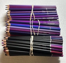 (155) Colored Pencils  (PURPLE MIX) BULK
