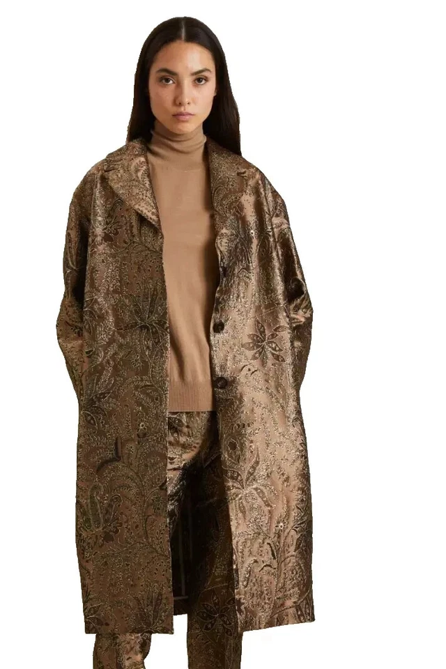 ✨ MAX MARA  Cappotto jacquard  It36,  De32,  Fr34, Gb2, Us4 - Imagen 4 de 4